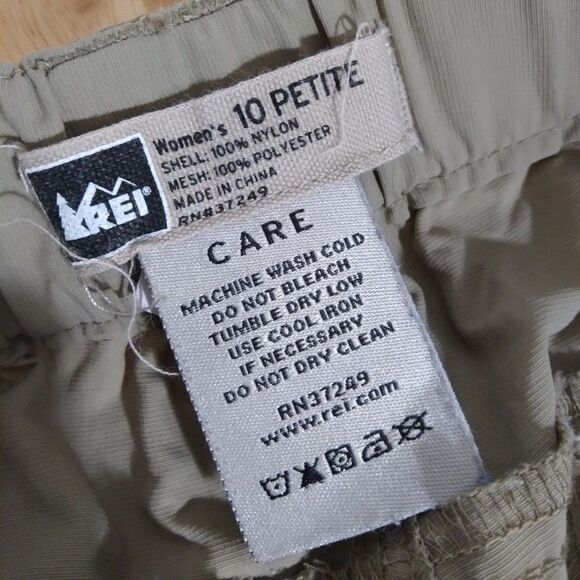 REI Convertible Wind Pants Hiking Camping Shorts Performance Outdoor - Picture 5 of 8
